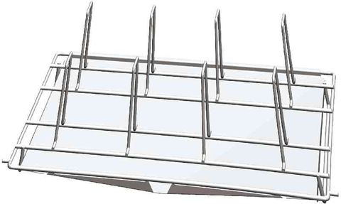 Unox Stainless steel grid to grill 8 chickens 168mm