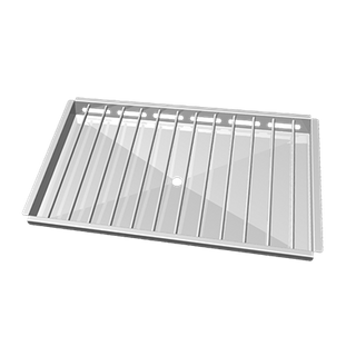 Unox Stainless steel grid to grill 3 open chickens