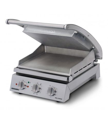 Roband GSA610S - 6 Slice Grill Station W/ Smooth Plates