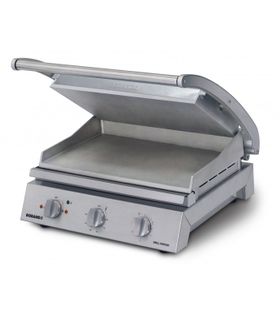 Roband GSA810S - 8 Slice Grill Station W/ Smooth Top Plate