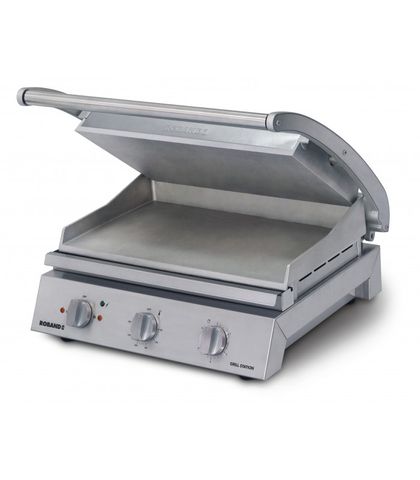 Roband GSA810S - 8 Slice Grill Station W/ Smooth Top Plate