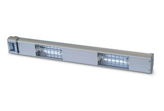 ROBAND Quartz Heat Lamp 2 lamps in 900 mm body 700W