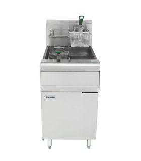 Frymaster Commercial Deep Fryer - Natural Gas - Master Jet 2x20L