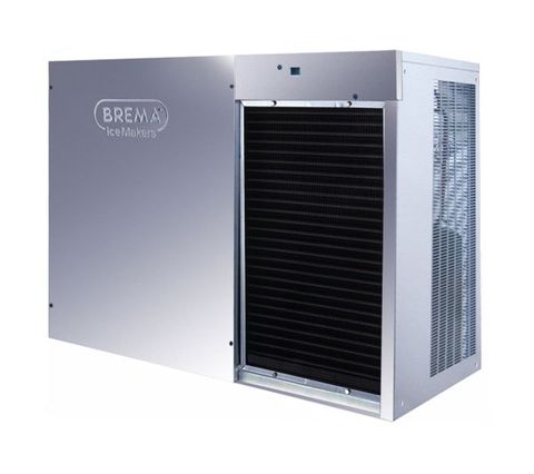 BREMA Ice Maker No Bin. Up To 770Kg Production. Vertical Evaporator. Vertical Shape