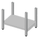 Unox Intermediate open stand