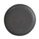 Pedra Medium Plate D21x2cm Black