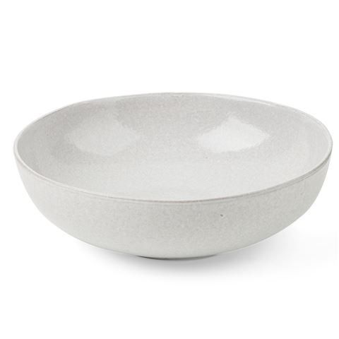 Pedra Medium Shallow Bowl D23.5x8.5cm White
