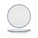 Round Plate - Wide Rim 270mm LUZERNE TinTin White/Navy