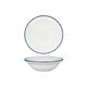 Round Deep Plate / Bowl 190mm LUZERNE TinTin White/Navy