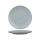 Round Plate - Ribbed 210mm ZUMA Bluestone