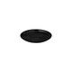 Round Tray 150mm Black Woven Wood