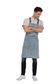 Berkeley Sky Blue Bib Apron