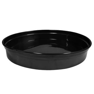 Chef Inox Round Bar Tray-Black Alum 330X50mm