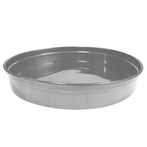 Chef Inox Round Bar Tray-Silver Alum 330X50mm