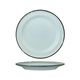 Round Plate 270mm LUZERNE TinTin Blue w/ Black