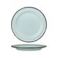 Round Plate 270mm LUZERNE TinTin Blue w/ Black