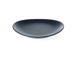 Oval Plate 250x220mm TK BLACK