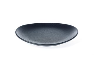 Oval Plate 210x190mm TK BLACK