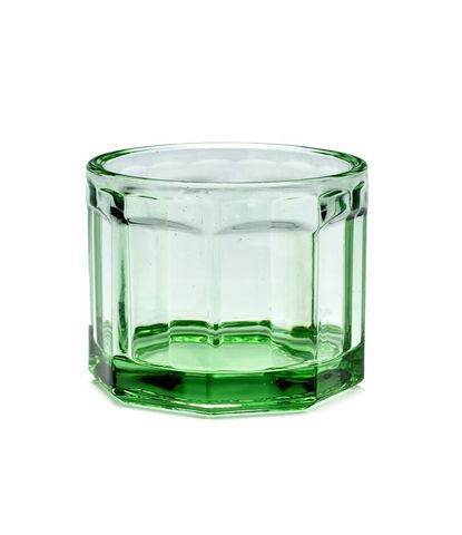Serax Transparent Green Glass Small 80X60mm 160ml