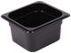 Polycarbonate Food Pan 1/6 100mm -Black