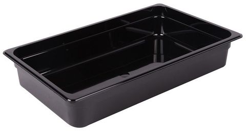 Polycarbonate Food Pan 1/1 100mm -Black