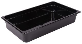 Polycarbonate Food Pan 1/1 65mm -Black