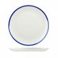 Round Coupe Plate 288mm CHURCHILL "Retro Blue"