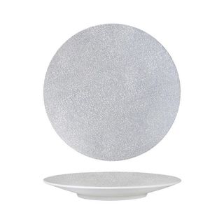 Round Coupe Plate 275mm LUZERNE ZEN Grey Web