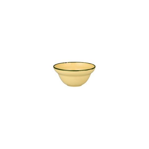 Round Bowl 120mm LUZERNE TinTin Sand w/ Green