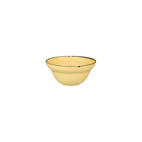 Round Bowl 150mm LUZERNE TinTin Sand w/ Green