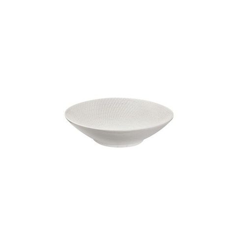 Round Bowl 190x50mm LUZERNE ZEN White Swirl