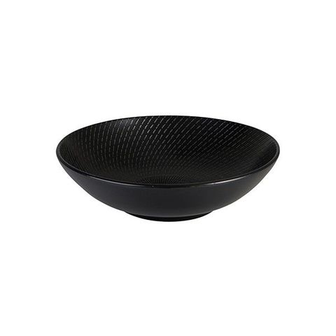 Round Bowl 270x145mm LUZERNE ZEN Black Swirl