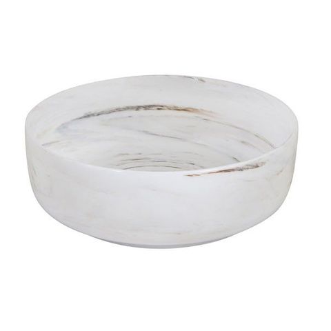 Marble Round Bowl 200x70mm LUZERNE Signature