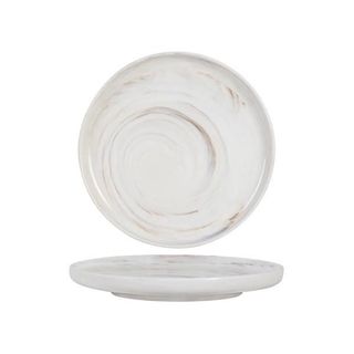 Marble Round Plate 165mm LUZERNE Signature