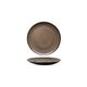 Round Plate Coupe 180mm LUZERNE RUSTIC Chestnut