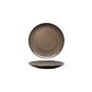 Round Plate Coupe 180mm LUZERNE RUSTIC Chestnut