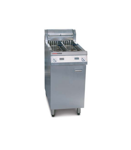 Austheat AF822 - Freestanding Electric Fryer - 2 Baskets (Double Tank)