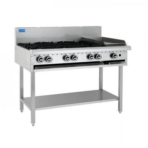 LUUS Essentials Series 6 Burners 300mm grill and & shelf