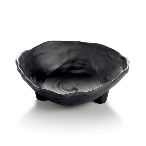 8'' Melamine Triangle Bowl Matte Black