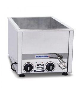Roband BM21 - Counter Top Bain Marie fits Narrow 2 X 1/2 Size Pans (pans not included)