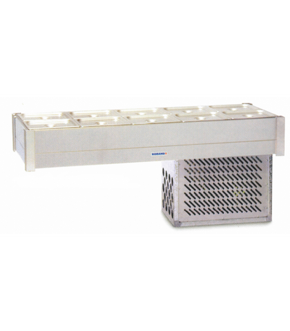 Roband BR24 - Refrigerated Bain Marie - 2 Rows 8 x 1/2 size (pans not included)