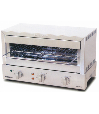 Roband GMX810G - Grill Max Toaster W/ Glass Element - 8 Slices