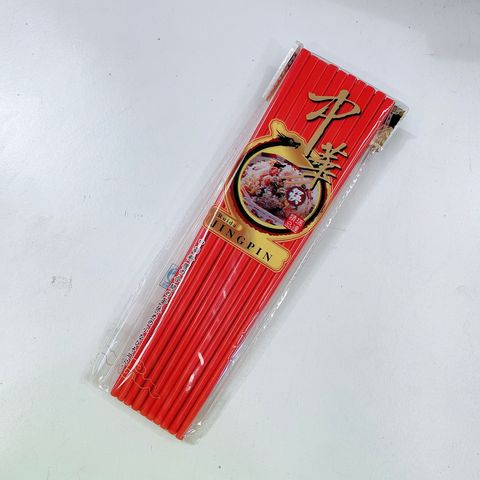 Melamine Chopsticks Red 24cm (10/pack)