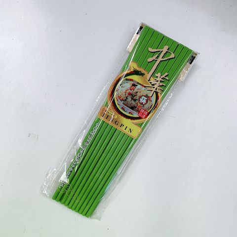 Melamine Chopsticks Green 24cm (10/pack)