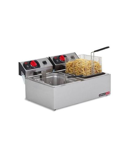 Anvil Axis Electric Deep Fat Fryer 2x2.4kW - Double Pan