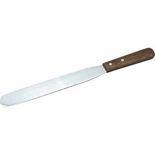 Spatula S/S 300x44mm 12" Wood HDL