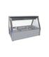 Roband EFX23RD - Straight Glass Refrigerated Food Display Bar (No Motor) - Double Row, 3 Pans Wide