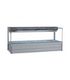 Roband SFX25RD - Square Glass Refrigerated Food Display Bar (No Motor) - Double Row, 5 Pans Wide