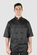 Traditional Chef Jacket Black Short Sleeve