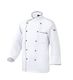 Chef Jacket White with Small Black Button